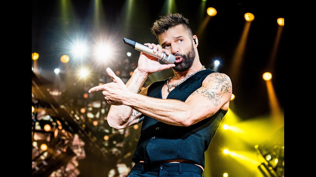 Ricky Martin live on tour